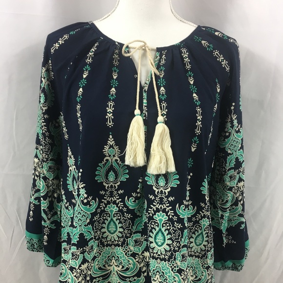 Wrangler Rock 47 boho shirt small - Picture 1 of 7